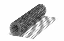 Сетка сварная черная 50х50х2,5(1,8х15)