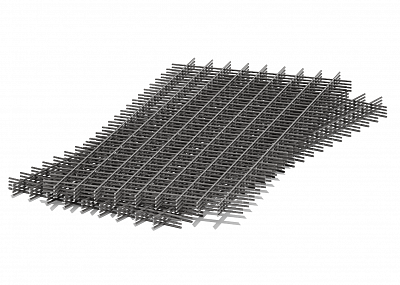 Сетка дорожная черная в картах 150х150х3,5(2х6)